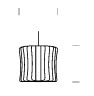 Herman Miller Nelson Bubble lampada a sospensione lantern