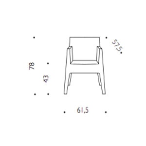 Toy poltroncina - dimensioni