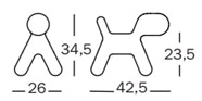 magis-puppy-small-sedia-per-bambini-shop-online-dimensioni Magis Puppy small sedia per bambini - dimensioni