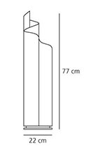 Artemide Mezzachimera lampada Magistretti- dimensioni