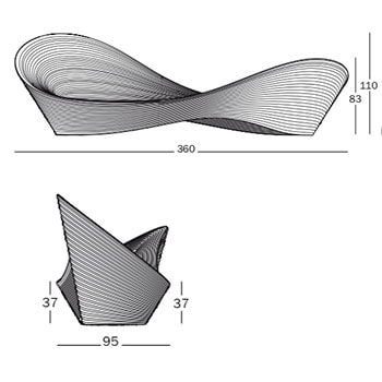 Magis Folly panca- dimensioni