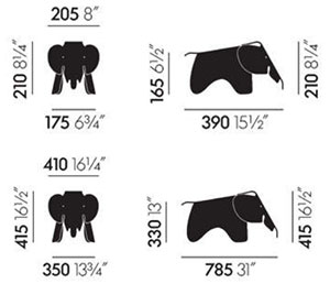 vitra-eames-elephant-sgabello-giocattolo-shop-online Vitra Eames Elephant sgabello giocattolo- dimensioni