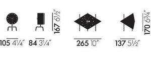 Desk Clocks orologi - dimensioni