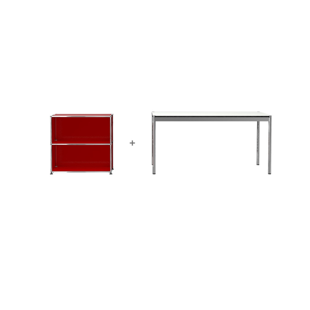 USM HomeOffice 02 Haller tavolo contenitore