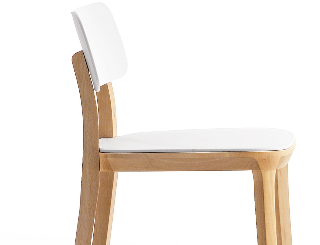 INFINITI Porta Venezia sgabello gambe legno gallery detaglio