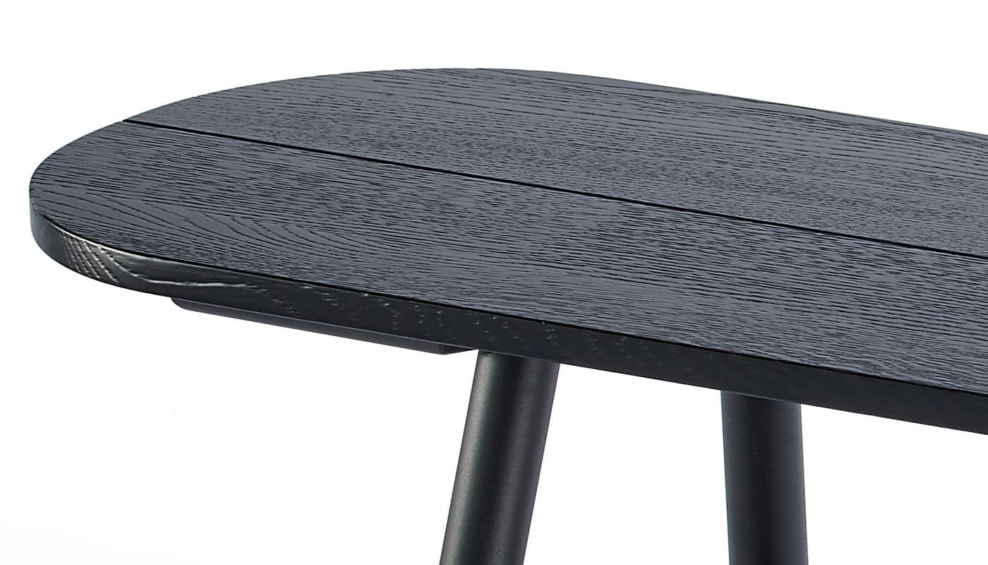INFINITI record bench panca rovere nero gallery