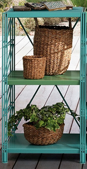 Caimi Socrate Outdoor scaffale per esterno esempio composizione