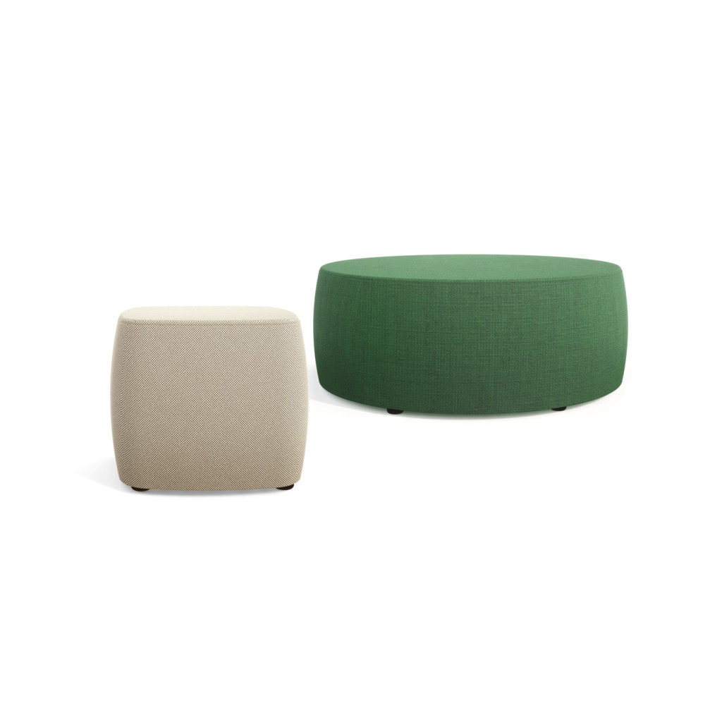 Della Chiara Nuvola pouf colorati di varie dimensioni per area lounge reception - vendita online
