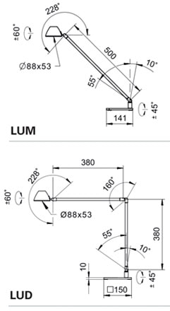 Waldmann-Lucio-lampada-led-da-appoggio-scrivania-ufficio-dimensioni
