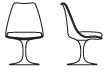 Knoll-Tulip-sedia-girevole-Saarinen-dimensioni