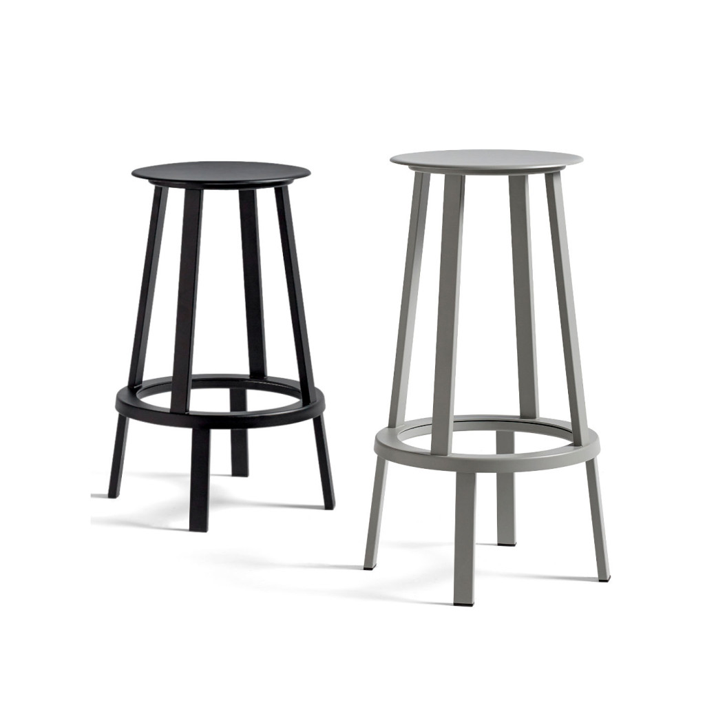 HAY-Revolver-Barstool-sgabello-acciaio-sedile-ruotante-vendita-online