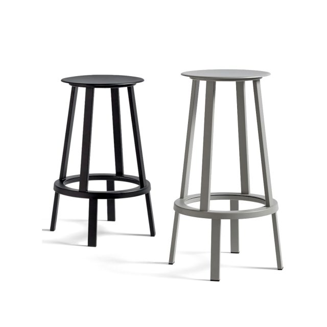 HAY-Revolver-Barstool-sgabello-acciaio-sedile-ruotante-vendita-online